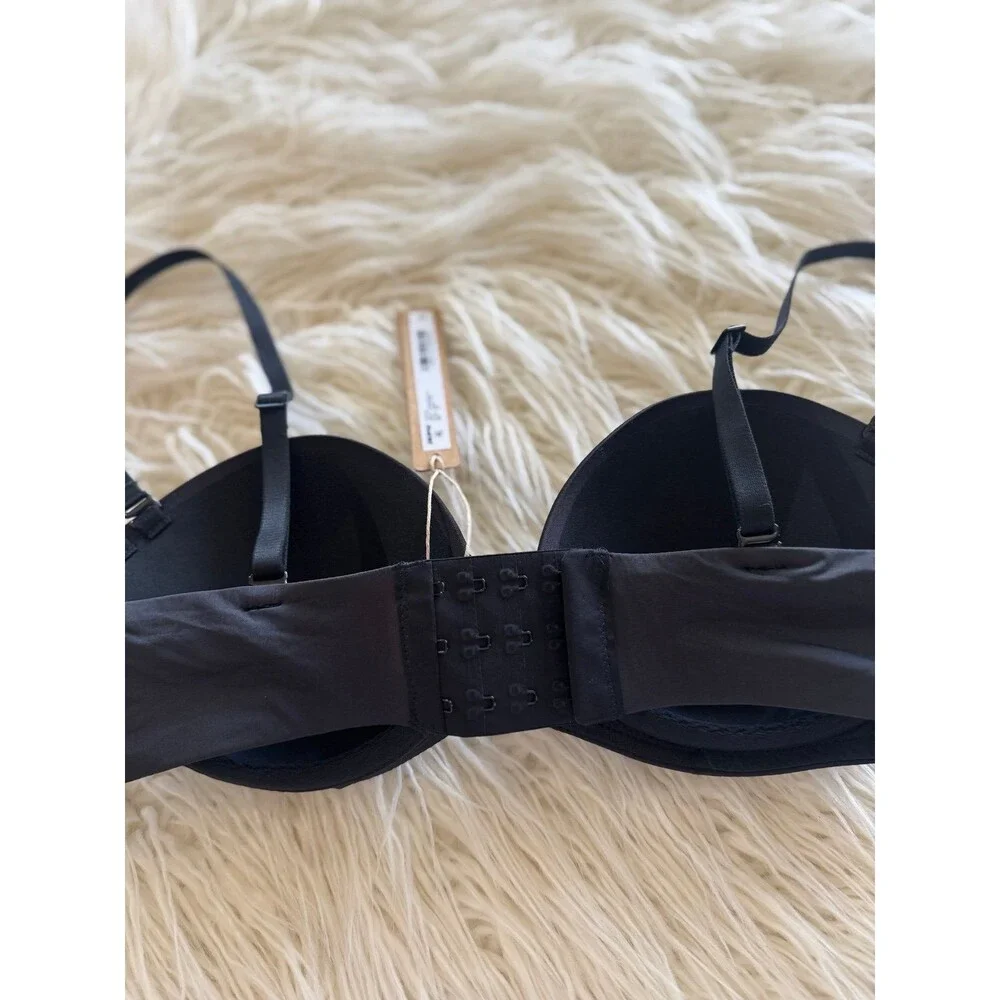 Skims Ultimate PushUp Strapless Bra Onyx Size 34C - Picture 5 of 6
